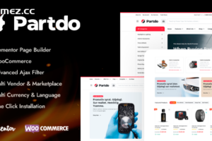 Partdo v1.2.8 – 汽车零部件和工具商店 WooCommerce 主题