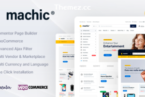 Machic v1.4.4 – 电子商店 WooCommerce 主题