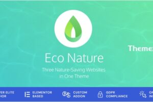 Eco Nature v2.0.1 – 环境与生态主题