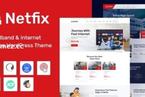 Netfix v1.2.3-宽带和互联网服务 WordPress 主题