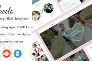 Lavelo-婚礼 HTML5 模板