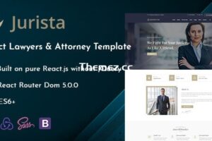Jurista – 律师事务所 React Js 模板