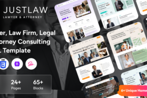 Justlaw – 律师、律师事务所、法律和律师咨询 HTML 模板