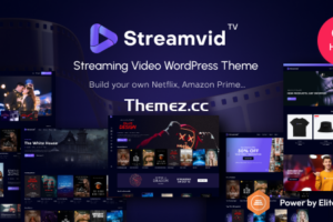 StreamVid v6.0.4 – 流媒体视频 WordPress 主题