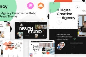 Goncy v1.0.2 – 数字代理和创意作品集 WordPress Elementor 主题