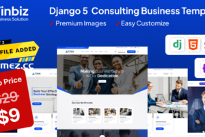 Finbiz – Django 5 – 咨询业务模板