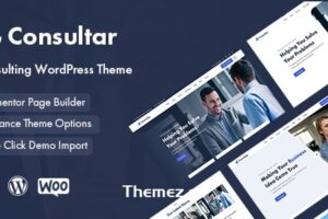 Consultar v1.0.6 – 咨询业务 WordPress 主题