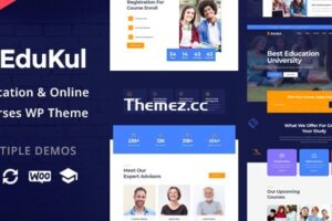 Edukul v1.29 – 在线课程 WordPress 主题