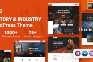 Indsro v1.0.1 – 工厂和工业 WordPress 主题