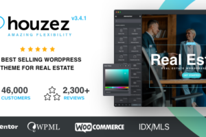 Houzez v3.4.0-房地产 WordPress 主题