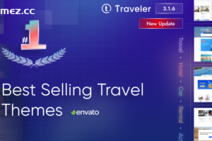 Traveler v3.1.6 – 旅行预订 WordPress 主题