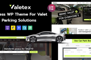 Valetex v1.3 – 代客泊车和停车服务 WordPress 主题