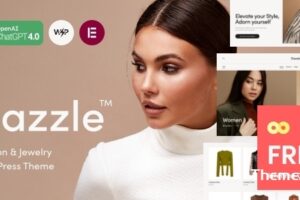 Dazzle v1.0.4 – 时尚和珠宝 WordPress 主题