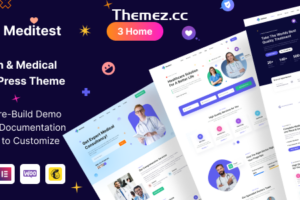 Meditest v1.1.5 – 健康医疗和医院 WordPress 主题
