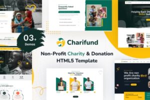 Charifund -慈善捐赠和筹款HTML模板