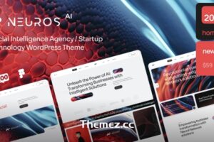 Neuros v1.6.1 – AI 机构和技术 WordPress 主题