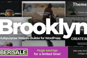 Brooklyn v4.9.9.1-创意多用途响应式WordPress主题