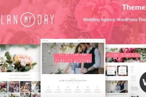 Plan My Day v1.1.14 – 婚礼 / 活动策划机构 WordPress 主题