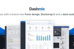 Dashmix v5.10 – Bootstrap 5 管理仪表板模板和 Laravel 11 入门套件