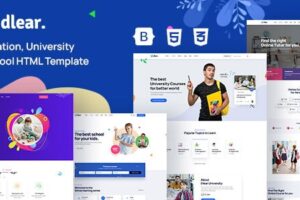 Dlear-教育 HTML 模板