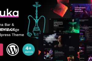 Huka v1.09 – 水烟吧和水烟休息室 WordPress 主题