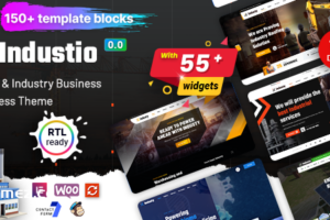 Industio v1.0.0 – 工业和工厂 WordPress 主题