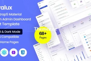 Duralux – 管理员和仪表盘 React 模板