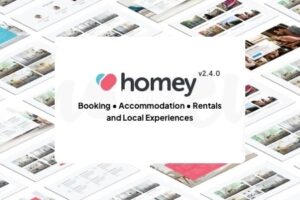 Homey v2.4.0-预订和租赁WordPress主题