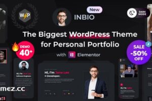 InBio v3.0.1-个人作品集/简历 WordPress 主题