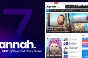 Jannah v7.3.4 – 报纸杂志新闻 BuddyPress AMP