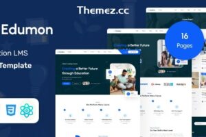 Edumon – 教育和在线课程 React JS 模板