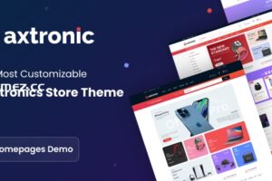 Axtronic v1.9.1-电子 WooCommerce WordPress 主题