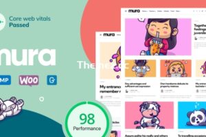 Mura v1.6.8 – 面向内容创建者的 WordPress 主题