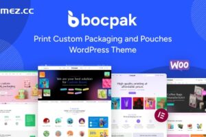 Bocpak v1.0.6 – 打印定制包装和小袋 WordPress 主题