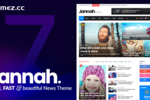 Jannah v7.3.5 – 报纸杂志新闻 BuddyPress AMP