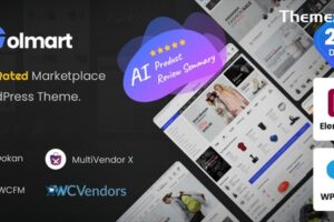 Wolmart v1.8.8 – 多供应商市场 WooCommerce 主题