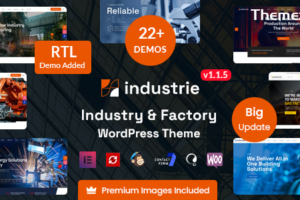 Industrie v1.1.5-工厂和工业 WordPress 主题