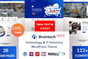 Braintech v2.6.5 – 技术与 IT 解决方案 WordPress 主题