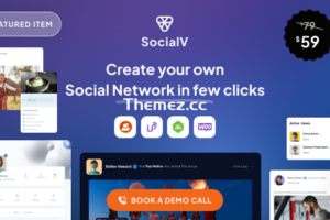 SocialV v2.0.13 – 社交网络和社区 BuddyPress 主题