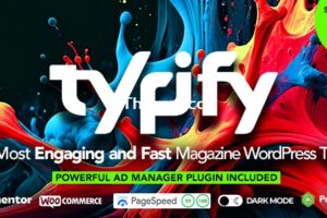 Typify v3.0.2 – 报纸和杂志 WordPress 主题