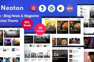 Neoton v4.0.8 -Nevs 商店 WordPress 主题