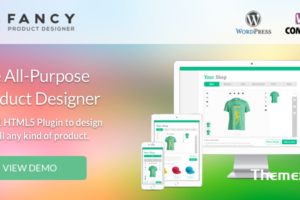 Fancy Product Designer v6.4.3 – WooCommerce 插件