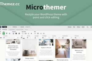 MicroThemer v7.3.1.9-WordPress CSS编辑器