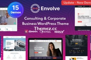 Envolve v2.1 – 咨询业务 WordPress 主题