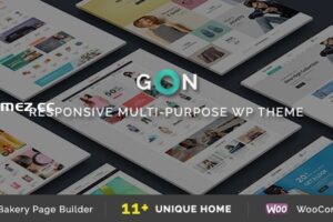 Gon v2.3.8 – 响应式多用途主题