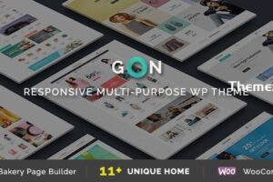 Gon v2.3.9 – 响应式多用途主题