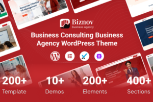 Biznov v1.0.0 – 商业咨询 WordPress 主题