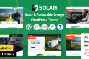 Solari v1.1.7 – 生态与太阳能 WordPress 主题