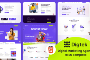 Digtek——数字营销机构 HTML 模板