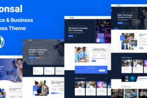 Consal v2.0.0 – 商业机构和 IT 服务 WordPress 主题